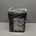 EasyFold Collapsible Crate, Collapsible Shopping Basket, Milk Crate, 3 Pack (9L (2.4 Gal), Black)