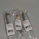 Franklin Brass Napier (1-Pack) Cabinet Handles 3-3/4" Hole to Hole Champagne Bronze Kitchen Cabinet Pulls Drawer Handles Cabinet Hardware Dresser Gold Drawer Pulls P41761K-CZ-C, Set of 3