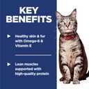 Hill's Science Diet Adult 1-6, Adult 1-6 Premium Nutrition, Dry Cat Food, Chicken Recipe, 4 lb Bag