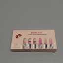 BestLand 6 Pcs/Set Flower Jelly Lipstick Set Temperature Change Moisturizer Long Lasting Nutritious Shimmer Lip Balm Magic Color Change Lip Gloss (Color Changing Lipstick Set B) (6 Count (Pack of 1))