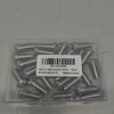 MewuDecor M8-1.25 x 20mm Button Head Socket Cap Screws, Stainless Steel 18-8, Bright Finish, Fully Threaded, Allen Socket Drive, 25 PCS