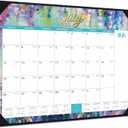 2026-2027 Desk Calendar - Large Desk Calendar 2026-2027, Jul 2026 - Dec 2027, 22" x 17", 26-27 Calendar Large 18 Months with Corner Protectors + Large Ruled Blocks, Desk Pad, To-Do List & Notes
