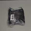 ATHMILE Womens Long Sleeve Shirts Pleated Crew Neck Casual Fall Fashion Ladie Tops Loose Fit Spring Clothes Beach Vacation Black, L