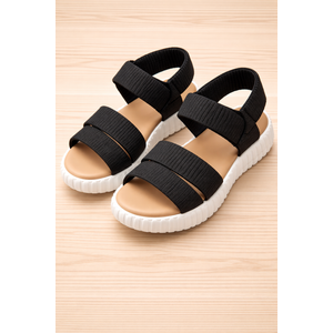 SM NEW YORK Diamond Sandals Black 8 1/2