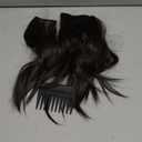 Short Clip in Hair Extensions 10 Inch Dark Brown Hair Extensions Clip ins for Women 4PCS Short Wavy Thick Syntheitc Hairpieces