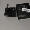 VeveXiao Transparent Designer Rugged Case with Band Compatible with Apple Watch Ultra 3/Ultra2 49mm Band,Luxury Crystal Clear Military Protective Cover Bumper Tactical iWatch Ultra Strap (Black Silver Black 1)