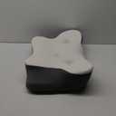 Cervical Neck Pillow for Pain Relief- Ergonomic Memory Foam Pillows for Sleeping, Dual Ear Relief Zone Contour Pillow, Neck Support Pillows for Side Back &Stomach Sleeper (White) (Grey)