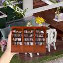 DIYDEC Mini Bookshelf with 240pcs Mini Books Sofa Desk Plant Miniature Anxiety Bookshelf Ornament Tiny Small Library Decor Shake Away Your Anxiety for Book Lovers Gift Home Room Office