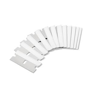 Bates Single Edge Razor Blades, 100 Pack, Stainless Steel Straight Edge Razor Blades