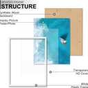 White 14x18 Picture Frame Lightweight yet Durable Frame Wall Hanging
