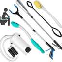 6PC Hip Kit, Hip Kit for Seniors, Surgery Recovery Items, Hip Replacement Kit After Surgery, Hip Replacement Recovery Kit with Grabber,Sock Aid,Leg Lifter,Dressing Stick,Shoehorn,Back Scratcher