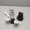 Cambom Rotary Cheese Grater Hand Crank Cheese Shredder for Fresh Cheese, Vegetable, Nuts,Non-slip Suction Base, Free Cleaning Brush Three Blades, Black