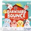 Educational Insights Barnyard Bounce - Memory and Matching Games for Kids 3+, Toddler Match Game, Animal Board Game for Toddlers, Matching Animals and Cards, Family Night Games