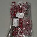 Jmkcoz 12 Pack Artificial Red Berry Stems Branches, Fake Burgundy Berry Picks Holly Berries for Christmas Tree Xmas Valenintes Wreath Decorations Floral Arrangements Home Holiday DIY Crafts Decor