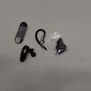 Bluetooth Headset, V5.0 Ultralight Wireless Headphone Cell Phone Earpiece with Mic Headsetcase,Volume Control, Handsfree Earbud,Compatible with Android/iPhone/Smartphones/Laptop (Black)