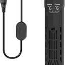 Carefree Fish 100/200/300/500/800W Paladin Aquarium Heater PTC Ceramics Heating Rod Digital LED Intelligent Leaving Water Automatically Stop Heating System for Freshwater and Saltwater No Cooking Fish (800W(60~120Gal))
