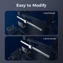 Creality Official Ender 3 Linear Rail Kit X-axis Rail Guide MGN12C 12.6" Length with Mount Bracket Support Sprite Pro kit Compatible with Creality Ender3 Ender 3 Pro Ender 3 V2 3D Printers