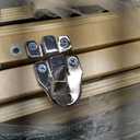 Toddler Tower Kitchen Step Stool with Chalkboard, 3-in-1 Learning Standing Tower, Convertible Kids Table and Chair, Wooden Kitchen Standing Stool with Safety Protective Net for Counter & Sink