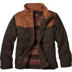 Legendary Whitetails Men's Stockyards Bozeman Canvas Western Coat, Coon, XX-Large
