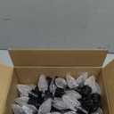 Brightown Smart C9 Christmas Lights Outdoor, 100 LED RGB C9 String Light with Remote, App Control, Music Sync, Connectable Waterproof Christmas Lights for House Tree Patio Holiday Xmas Decor