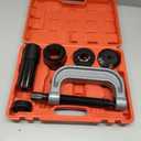 DAYUAN Ball Joint Press & U Joint Removal Tool Kit with 4x4 Adapters for Most 2WD and 4WD Cars and Light Trucks with Red Storage Case Red