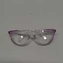 Stoggles Cat Eye Z87.1 Certified Safety Glasses, Blue-Light, UV Blocking Lens, Top & Side Shield, Anti-Fog, Stylish Eyewear (Lilac)