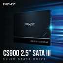 PNY CS900 500GB 3D NAND 2.5" SATA III Internal Solid State Drive (SSD) - (SSD7CS900-500-RB)