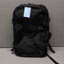 WONHOX Vacuum Seal Travel Backpack with Air Pump Compression Vacpack Waterproof Carry On Backpack for Travel Women men with Vacuum System Laptop Airlines Approved Daypack Space Saver Bags Black