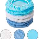20 Pieces Car Orbital Buffer Polisher Pad Bonnet Microfiber Max Bonnet Polishing Buffing Pad Cover(5-6 Inches)