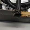 EFI Fuel Pressure Regulator Kit with Bypass Return 0-100psi Pressure Gauge AN6-6AN Fuel Line Hose Fitting Connectors Kit Adjustable Universal Aluminum (black)