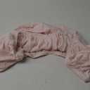 Burt's Bees Baby Stripe Fitted Crib Sheet Organic Cotton BEESNUG - Blossom Pink Stripes, Fits Unisex Standard Bed and Toddler Mattress, Infant Essentials, 52 x 28 Inch 1-Pack