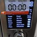 Nuwave Bravo XL Air Fryer Toaster Smart Oven, 12-in-1 Countertop Grill/Griddle Combo, 30-Qt XL Capacity, 50F-500F adjustable in precise 5F increments, Integrated Smart Thermometer, Linear T Technology 