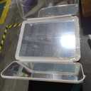 Lighted Makeup Mirror with 75 LEDs, Rechargeable Vanity Mirror with 1X/2X/3X/10X Magnification, 3 Color Modes & Touch Dimming, Portable Folding Mirror for Travel Desk, Gifts for Women & Girls