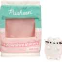 GUND Pusheen Meowshmallows Bag of Treats with Removable Mini Plush, Stuffed Animals for Ages 8 and Up, Pink/Green, 7.5