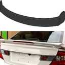cciyu Black ABS Rear Spoiler Wing Accessories for 2013 2014 2015 for Honda Civic Stylish Trunk Spoiler Wing