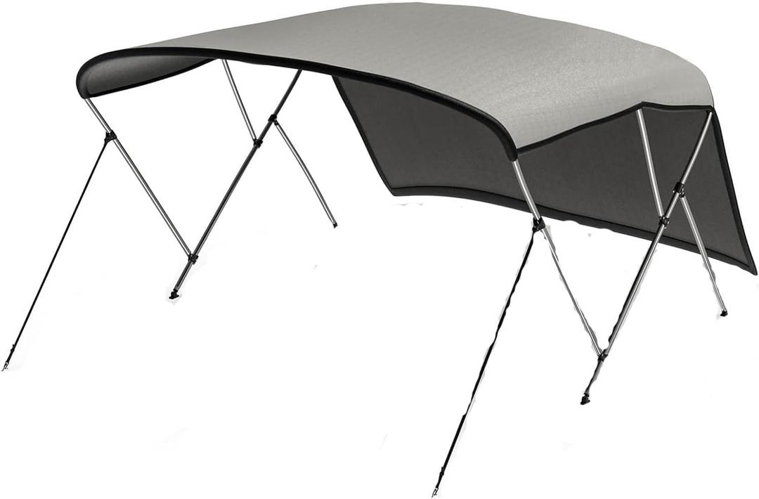 3 Bow Bimini Tops for Boats Cover (3 Bow 6'L x 46" H x 79"-84" W)