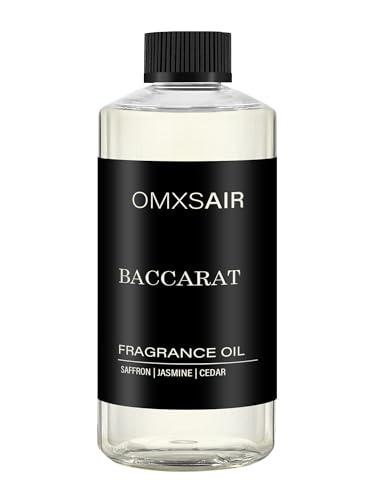 Baccarat Hotel Diffuser Oil Inspired by Baccarat NY hotel 16.9Fl Oz(500ml) - Hotel Fragrance Diffuser Oil & Home Luxury Scents - Saffron, Cedar,Ambergris Essential Oils Blend for Aromatherapy Diffuser