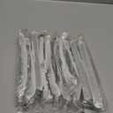 Probrico (10 Pack Flat Black Modern Cabinet Handles 5 Inch(128mm) Hole Center Stainless Steel Drawer Dresser Pulls Square Kitchen Cabinet Hardware