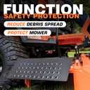 ACS6000B Mower Chute Blocker Discharge Shield Compatible with Bad Boy Mower ZT CZT Outlaw Rebel Rogue Maverick Models, 54" 60" 61" 72" Decks Advanced Chute System Replace 088-6000-00 088600000