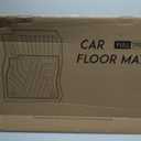 Floor Mats for Chevy Silverado/GMC Sierra 1500 Crew Cab (2019-2025) & 2500HD/3500HD Crew Cab (2020-2025) - with Rear Underseat Storage Compartment (Excludes Models w/Factory Plastic Storage)