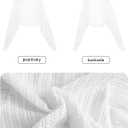 JOKELAMB Women's Bolero Shrug Cropped Cardigan Knit Sweaters Open Front Casual Elegant Jacket for Dresses (X-Large, White-037)