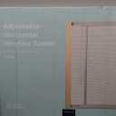 Home Intuition Horizontal Adjustable Window Screen 25-45 inches Wide, 2-Pack (24 Inches High)