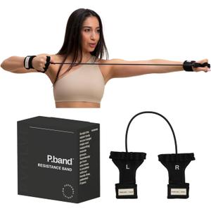 Pvolve P.Band Exercise Resistance Band - Home Workout Equipment to Strengthen Arms, Back and Shoulders, Light Weight Comfortable Glove Design to Improve Mobility, Stability and Posture