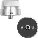 5 Pack AEZ73453509 Stove Knob Replacements Gas Stove Knob Compatible with LG Range/Oven Replaces AP5669773 AEZ73453503 AEZ72909008