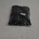 SPRING SEAON Wheelchair Armrest Covers 2 Pack Soft Memory Foam Wheelchair armrest Pads Wicking Washable for Office Transport Chair (Black)