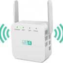 Net Boost, Netboost WiFi Extender 2024, WiFi Booster Signal Booster, WiFi Range Extender 300Mbps, 7998 Sq.ft Long Range Internet Extender WiFi Booster for Home 360 Full Coverage