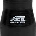 ID 1.5" to 2", Length 3" Silicone Reducer Straight Coupler Hose, 4-Ply Reinforced Universal Intake Reducer Intercooler Pipe Black