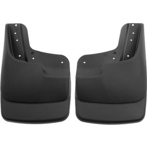 Husky Liners - Front Mud Guards | 2003-2010 Ford F-250/F-350 Super Duty w/OE Fender Flares, Front Set - Black, 2 Pc | 56511