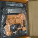 Brad Nailer for Dw 20V Battery,2 in 1 Nail Gun & Staple Gun with 1000 Nails &1000 Staples,18 Gauge Nail Gun for Wood CarpentryBattery Not Included
