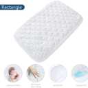 Bassinet Mattress Pad Cover 32" x 18"- Fit for Arms Reach Clear-Vue,Cambria, RONBEI, Chicco LullaGo Primo/Nest Bassinet, Cotton Terry Surface, Quilted